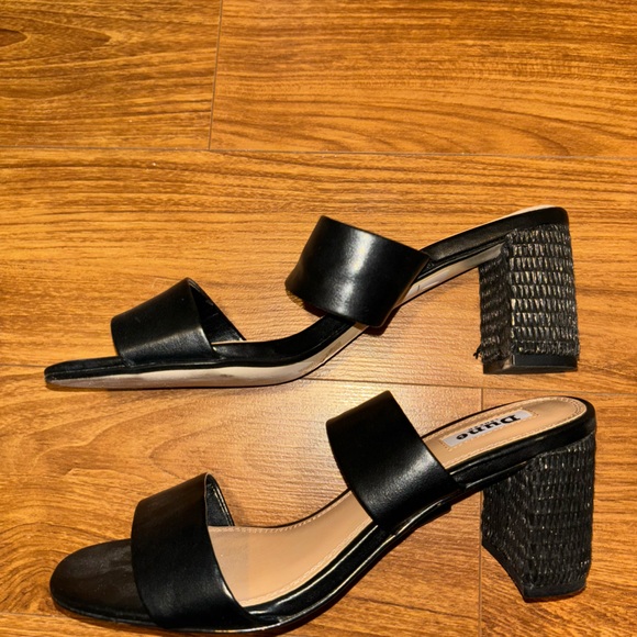 DUNE raffia heel sandal - Picture 2 of 3